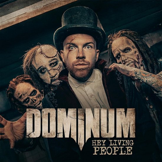 Cover for Dominum · Hey Living People (LP) (2023)