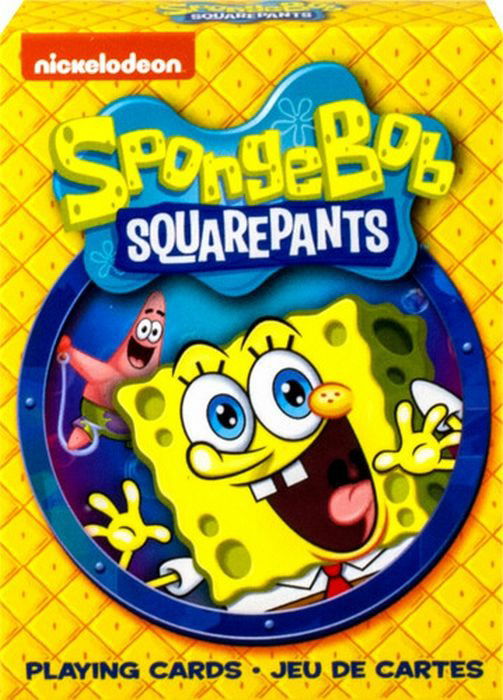Spongebob Squarepants Square Pants Playing Cards - Spongebob Squarepants - Jogo de tabuleiro - SPONGEBOB SQUAREPANTS - 0840391120389 - 2 de agosto de 2024