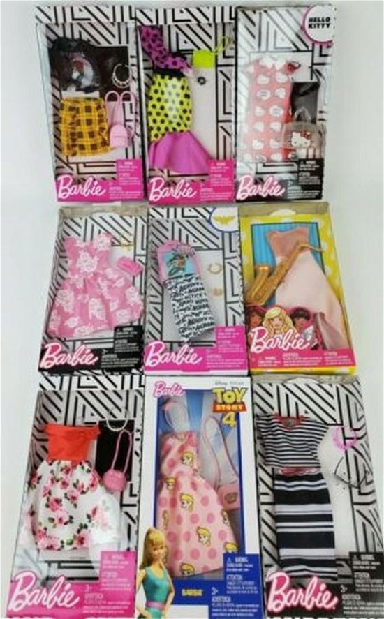 Cover for Mattel · Mattel Barbie Fashion Night Outfit - Violet dress (FKT04) (MERCH)