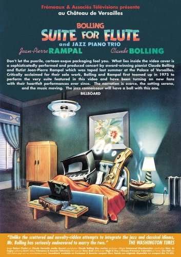 Cover for Bolling,claude / Rampal,jean-pierre · Suite for Flute &amp; Jazz Piano Trio (DVD) (2004)