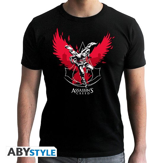 ASSASSINS CREED - Tshirt - Assassin - man SS blac - T-Shirt Männer - Produtos - ABYstyle - 3665361071389 - 7 de fevereiro de 2019