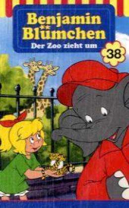 Cover for Benjamin Blümchen · B.Blümch.038 Zoo zieht um,Cass.427538 (Buch) (1988)