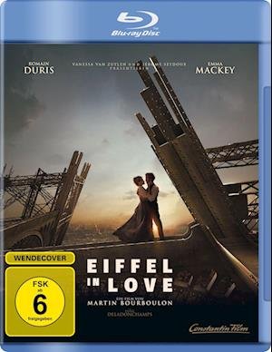 Cover for Romain Duris,emma Mackey,pierre Deladonchamps · Eiffel in Love (Blu-ray) (2022)