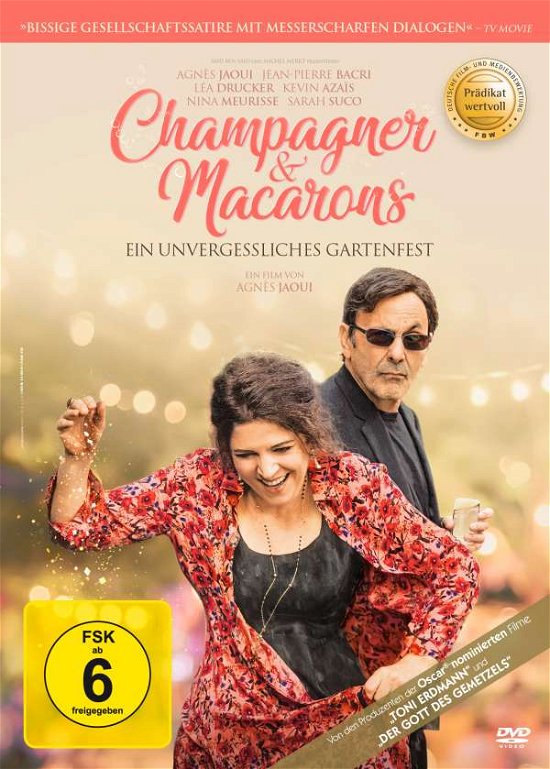 Cover for Agnès Jaoui · Champagner &amp; Macarons-ein Unvergessliches Garten (DVD) (2019)