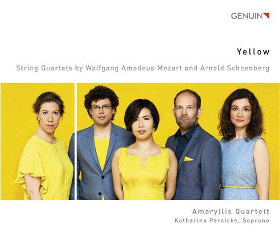 Cover for Mozart / Amaryllis Quartett / Persicke · Yellow (CD) (2016)