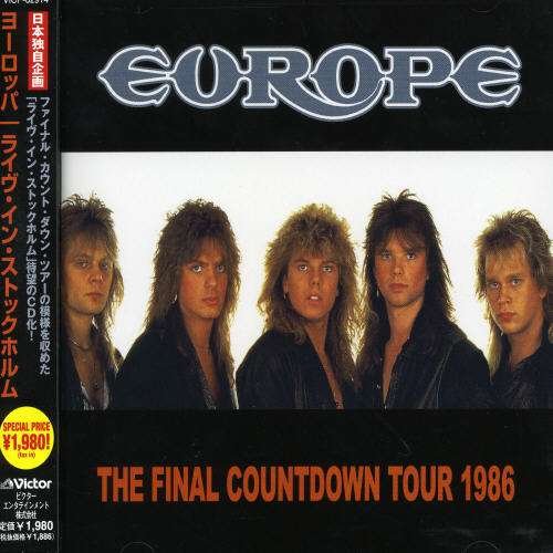 Final Countdown Tour 1986 * - Europe - Musik - VICTOR ENTERTAINMENT INC. - 4988002470389 - 16. december 2004