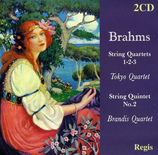 Cover for Johannes Brahms · String Quartets 1-3 (CD) (2014)