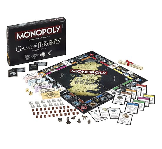 Monopoly - Game of Thrones - Brætspil - HASBRO GAMING - 5036905024389 - 20. maj 2016