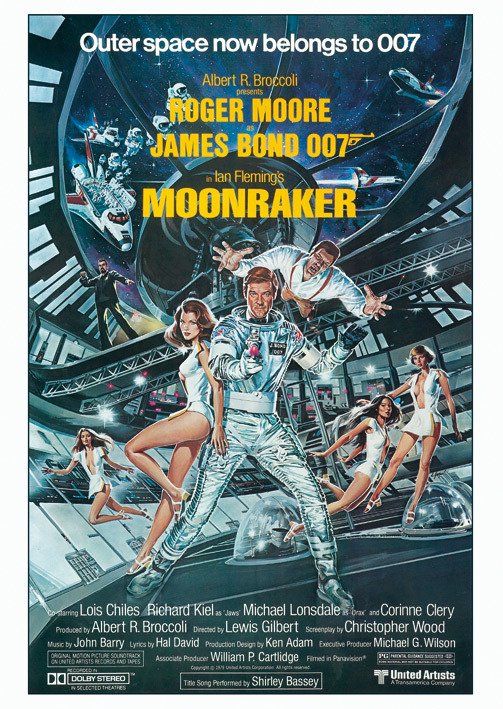 Cover for James Bond · James Bond: Moonraker (Cartolina) (MERCH)
