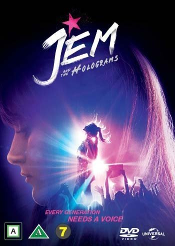 Cover for Jem and the Holograms (DVD) (2016)