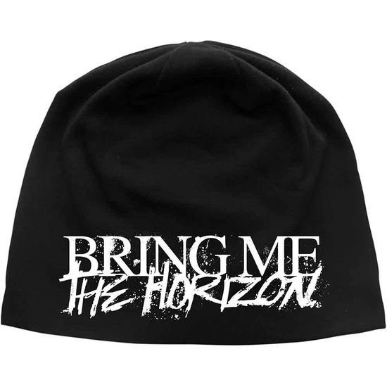 Cover for Bring Me The Horizon · Bring Me The Horizon Unisex Beanie Hat: Horror Logo (CLOTHES) [Black - Unisex edition]