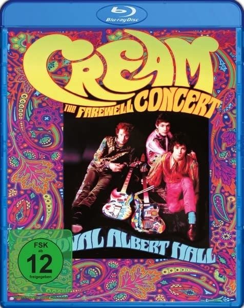 Cover for Cream · Farewell Concert 1968 (Blu-ray) (2023)