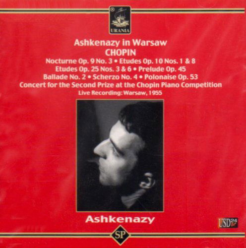 Cover for Chopin / Ashkenazy · Solo Piano Works (CD) (2006)