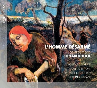 Cover for Flemish Radio Choir / Peter Thomas · Duijck: L'homme Desarme (CD) (2021)