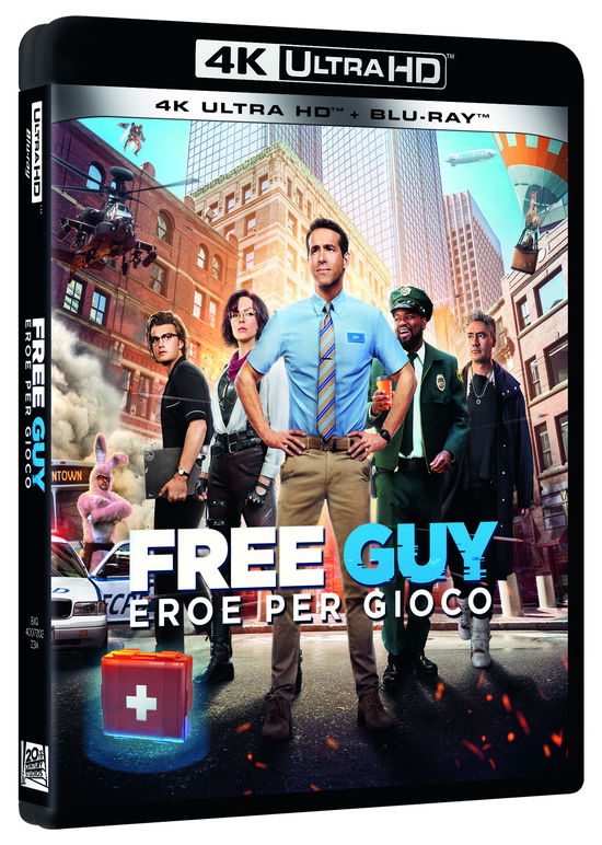 Cover for Free Guy · Eroe Per Gioco (4K Ultra Hd+Blu-Ray) (Blu-ray)