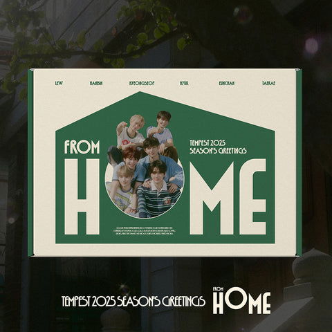 Season's Greetings 2025 - From Home - TEMPEST - Merchandise - YUEHUA ENT. - 8809895357389 - January 12, 2025