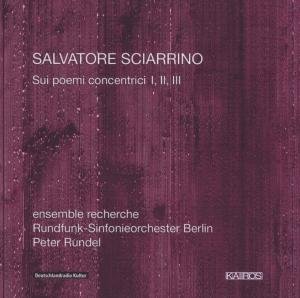 Cover for S. Sciarrino · Sui Poemi Concentrici I-i (CD) [Box set] (2009)