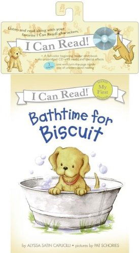 Cover for Alyssa Satin Capucilli · Bathtime for Biscuit Book and CD - My First I Can Read (Audiobook (CD)) [Pap / Com Ab edition] (2007)