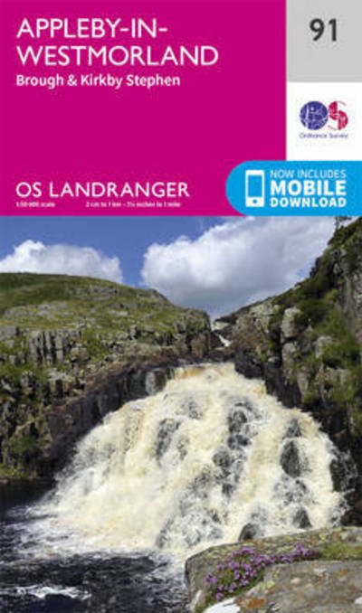 Cover for Ordnance Survey · Appleby-In-Westmorland - OS Landranger Map (Kartor) [December 2016 edition] (2016)