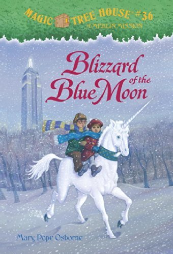 Blizzard of the Blue Moon - Magic Tree House Merlin Mission - Mary Pope Osborne - Kirjat - Random House USA Inc - 9780375830389 - keskiviikko 26. joulukuuta 2007