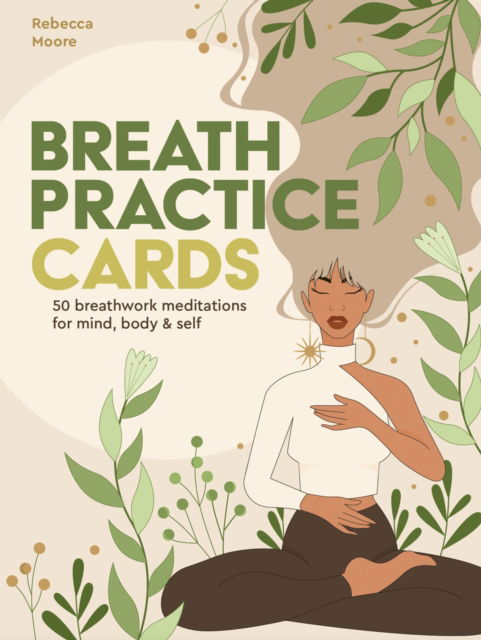 Cover for Rebecca Moore · Breath Practice Cards: 50 breathwork meditations for mind, body &amp; self - Wellness Practice Cards (Book) (2023)