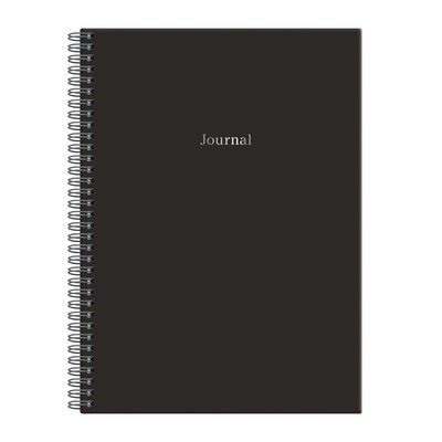 Black Wire-O Journal B5 7 X 10" - Sarah McMenemy - Books - Galison - 9780735357389 - January 15, 2019