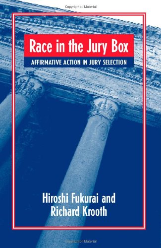 Cover for Richard Krooth · Race in the Jury Box: Affirmative Action in Jury Selection (Suny Series in New Directions in Crime and Justice Studies) (Pocketbok) [First edition] (2003)