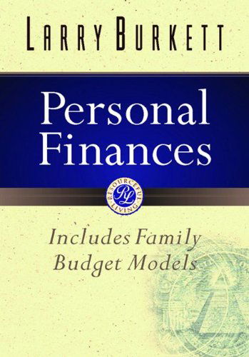 Personal Finances - Larry Burkett - Books - MOODY PUBLISHING - 9780802437389 - August 1, 1998