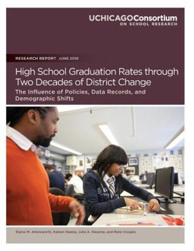 Cover for Kaleen Healey · High School Graduation Rates through Two Decades of District Change (Paperback Book) (2016)