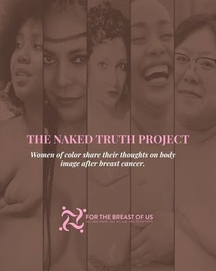 Cover for For The Breast of Us · The Naked Truth Project (Pocketbok) (2020)