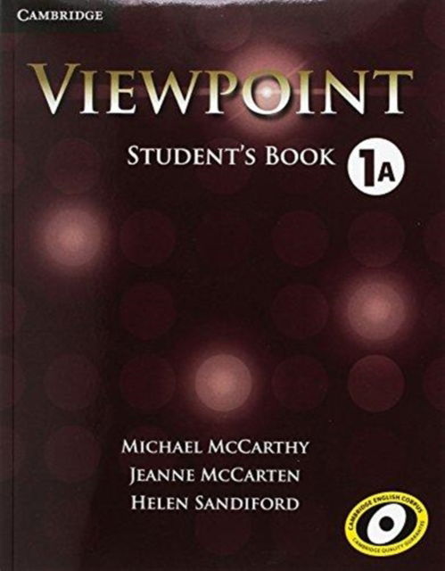 Cover for Michael McCarthy · Viewpoint Level 1 Blended Online Pack A (Student's Book A and Online Workbook A Activation Code Card) - Viewpoint (Buch) [Pap / Psc edition] (2012)