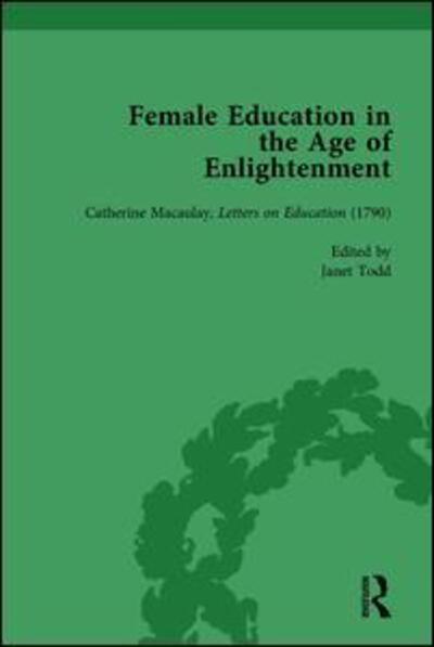 Cover for Janet Todd · Female Education in the Age of Enlightenment, vol 3 (Hardcover Book) (1996)