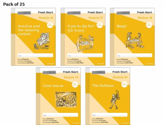 Read Write Inc. Fresh Start: 2024 Modules 16-20 - Pack of 25 - Read Write Inc. Fresh Start - Gill Munton - Books - Oxford University Press - 9781382053389 - September 5, 2024