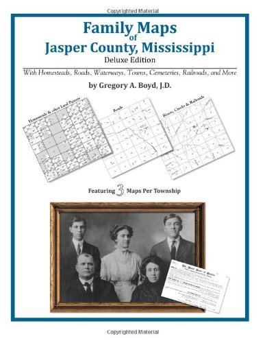 Cover for Gregory a Boyd J.d. · Family Maps of Jasper County, Mississippi (Pocketbok) (2010)