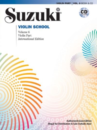 Suzuki Violin School, Volume 6 - Shinichi Suzuki - Libros - Alfred Publishing Company, Incorporated - 9781470655389 - 1 de octubre de 2022