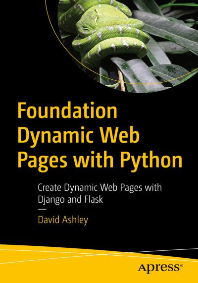 Cover for David Ashley · Foundation Dynamic Web Pages with Python: Create Dynamic Web Pages with Django and Flask (Paperback Book) [1st edition] (2020)