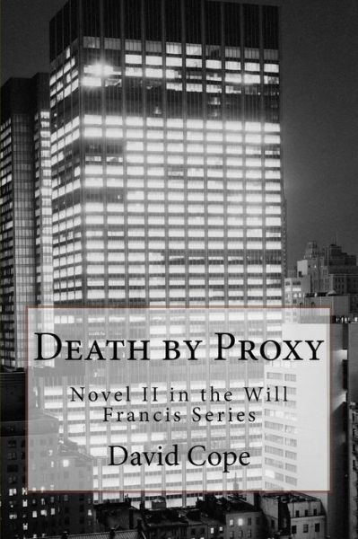 Cover for David Cope · Death by Proxy (Taschenbuch) (2013)