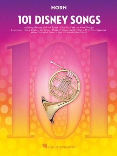 Cover for Hal Leonard Publishing Corporation · 101 Disney Songs (Book) (2018)