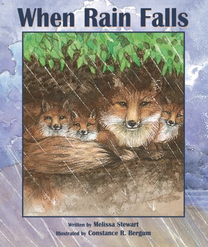 When Rain Falls - Melissa Stewart - Bøker - Peachtree Publishers - 9781561454389 - 5. mars 2013
