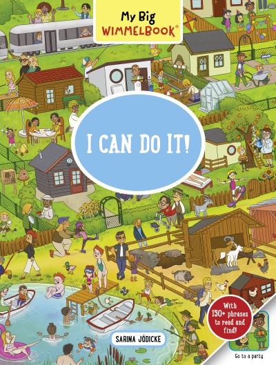 Cover for Sarina Jodicke · My Big Wimmelbook - I Can Do It!: A Look-and-Find Book (Board book) (2023)