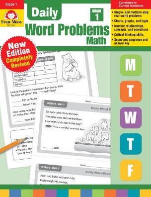 Cover for Evan Moor · Daily Word Problems, Grade 1 (Taschenbuch) (2019)