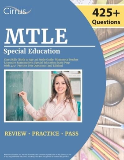 Cover for Cox · MTLE Special Education Core Skills  Study Guide (Book) (2022)