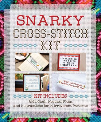 Cover for Publications International Ltd · Snarky Cross-Stitch Kit (Hardcover Book) (2020)