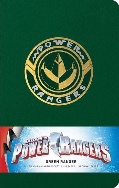 Cover for Insight Editions · Power Rangers: Green Ranger Hardcover Ruled Journal (Stationery) (2018)