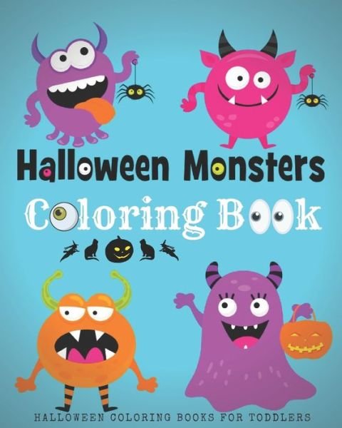 Cover for Fun Education · Halloween Coloring Books For Toddlers (Taschenbuch) (2019)