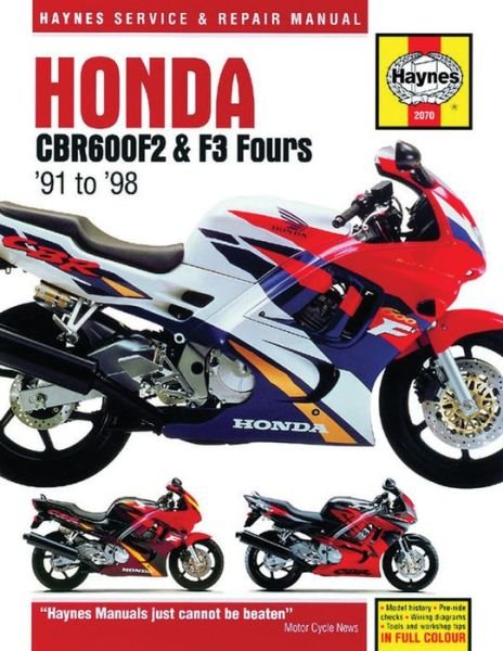 Cover for Haynes Publishing · Honda CBR600F2 &amp; F3 Fours (91-98): 91-98 (Paperback Bog) (2015)