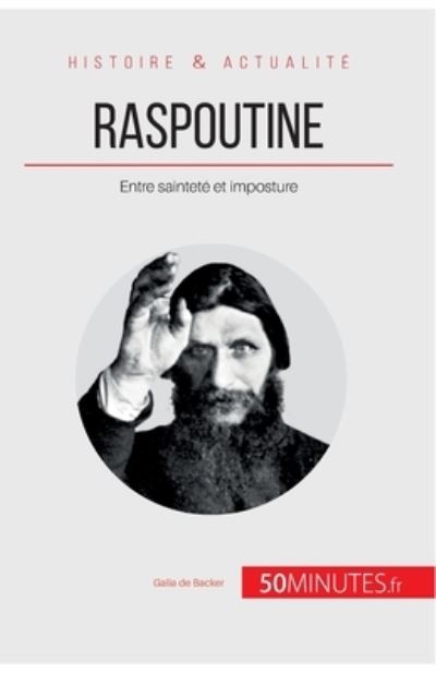 Cover for Galia de Backer · Raspoutine (Paperback Book) (2017)
