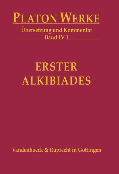 Cover for Platon · Erster Alkibiades (Book) (2015)