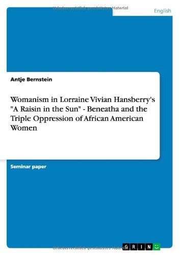 Cover for Bernstein · Womanism in Lorraine Vivian H (Book) (2011)