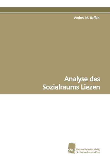 Cover for Raffalt · Analyse des Sozialraums Liezen (Book)